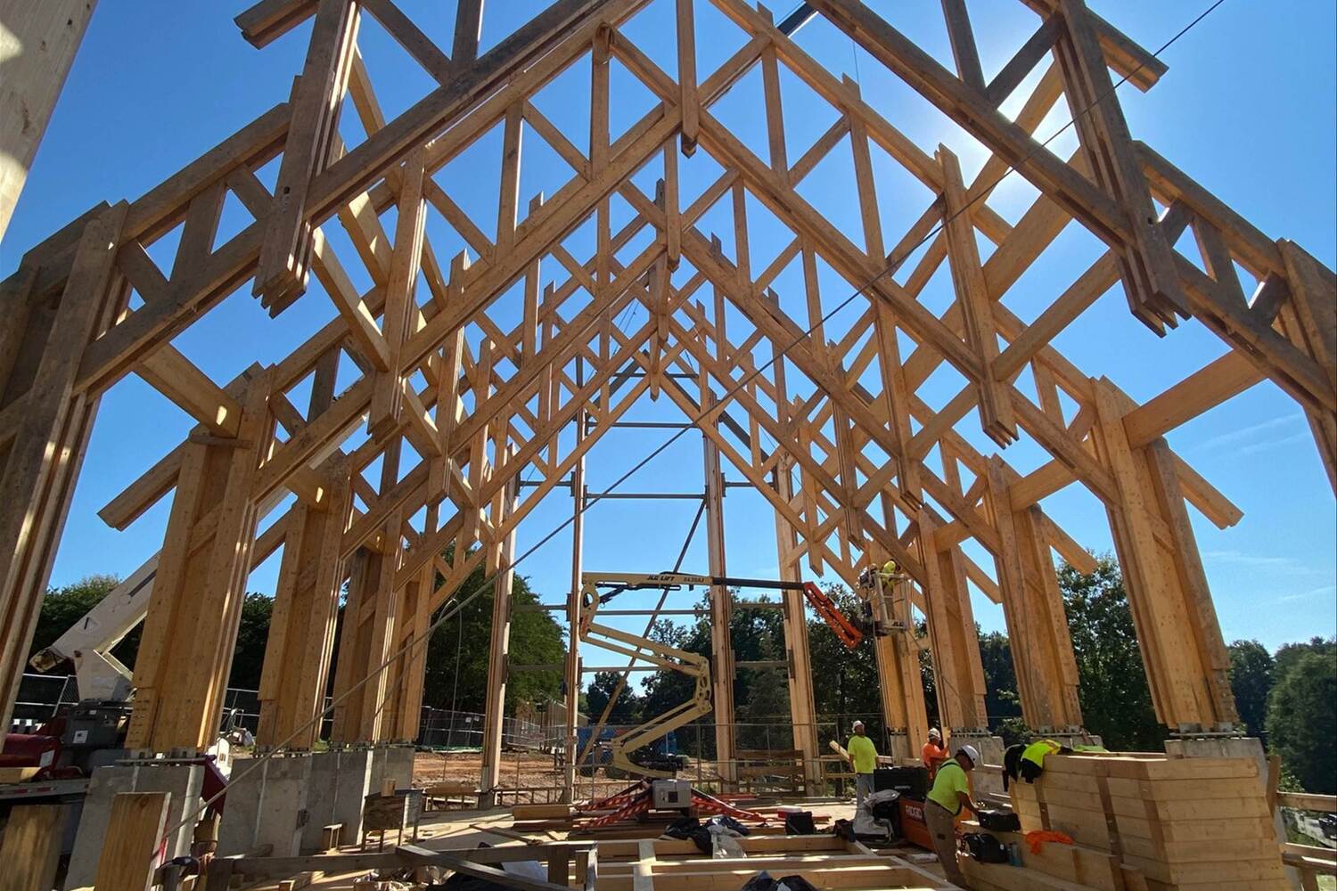Cadden Chapel Construction
